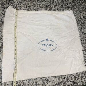 Prada Cream Storage Dust Bag